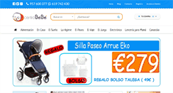 Desktop Screenshot of centrobebe.es
